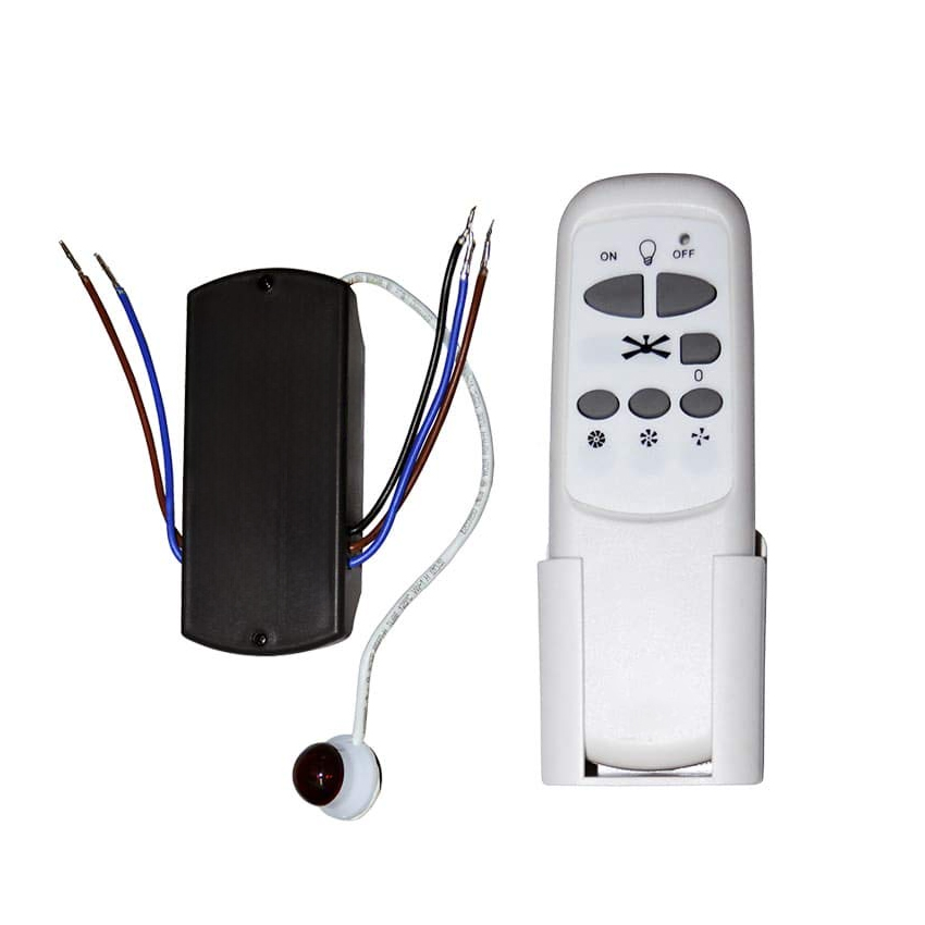 kit de control remoto universal para ventilador de techo, ideal para disfrutar de una comodidad sin esfuerzo. Ajusta la velocidad y la iluminación desde cualquier lugar de tu hogar.