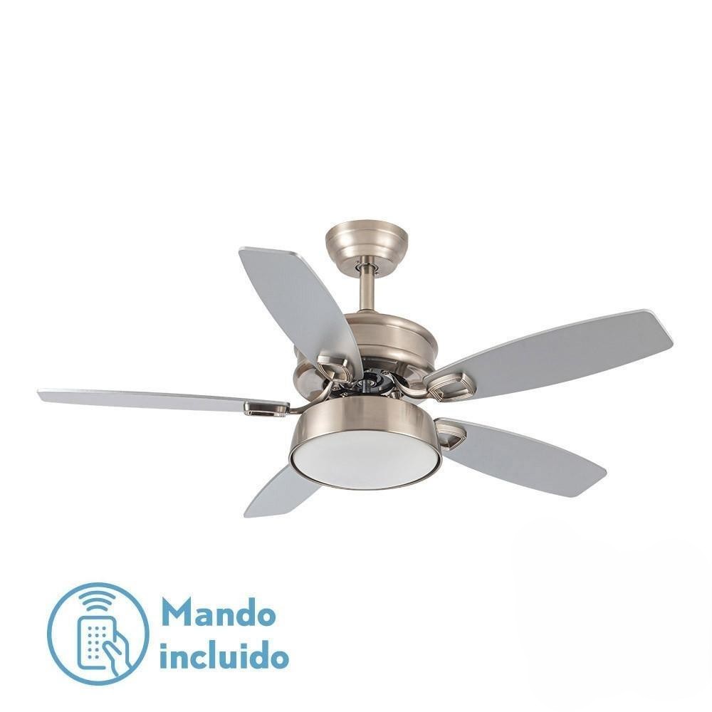 ventilador dc 30w 5 aspas, 6 velocidades, 3 colores, control remoto, temporizador, memoria, ideal para refrescar y climatizar espacios.