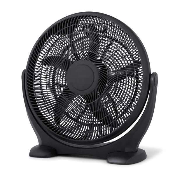 ventilador de suelo power fan bf 0150/ 80w/ 5 aspas 50cm/ 3 velocidades