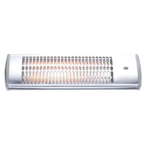 calefactor de cuarzo de pared 600-1200w, eficiente para calentar espacios reducidos y brindar confort en invierno.