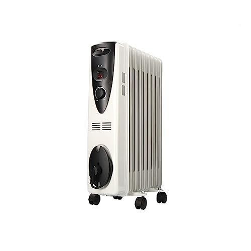 radiador de aceite 2000w, 9 elementos, eficiente para calentar espacios y mantener una temperatura agradable en invierno.
